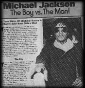 Michael Jackson:  the Boy vs. the Man!